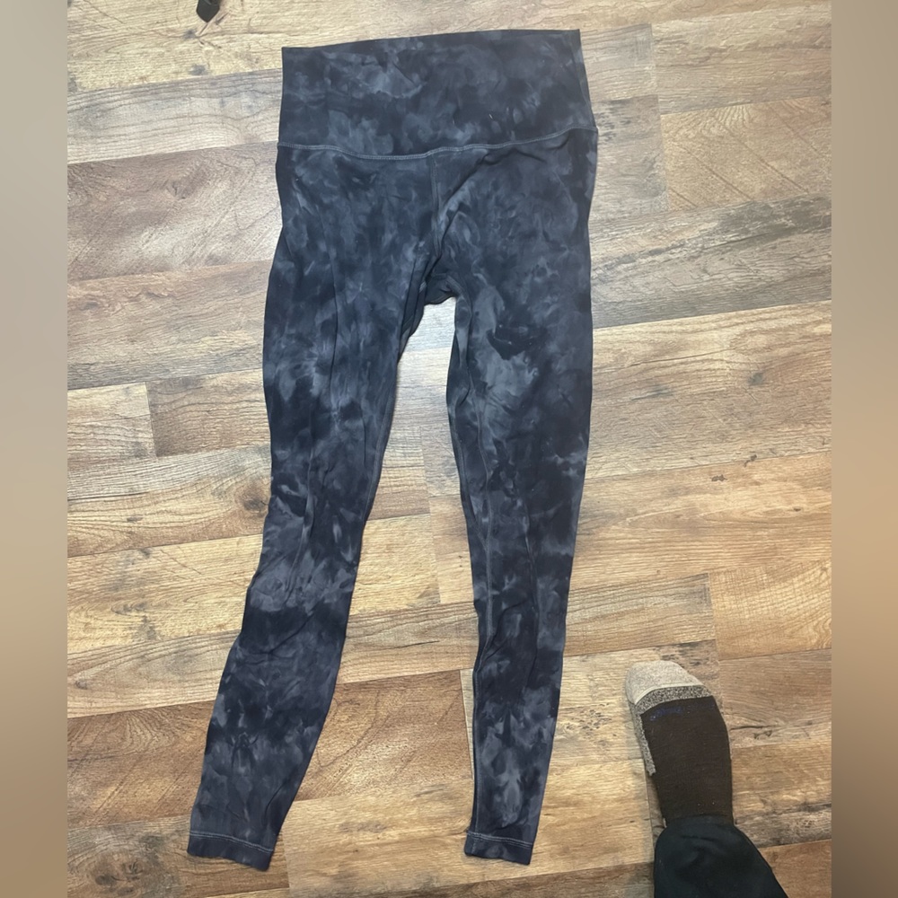 Lululemon align tie dye leggings size 8